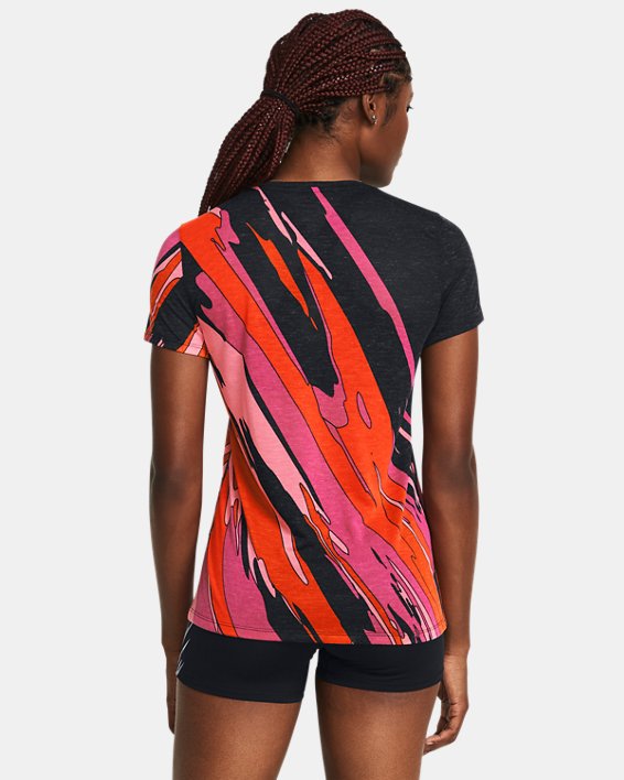 Camiseta de manga corta UA Pro Runner para mujer, Black, pdpMainDesktop image number 1